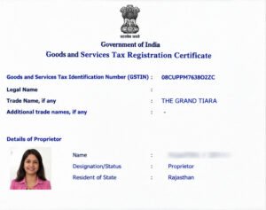 GST Certificate